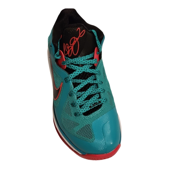 Nike Lebron 9 Low Reverse Liverpool Men's Green Sneakers New Size 7 - Picture 11 of 11